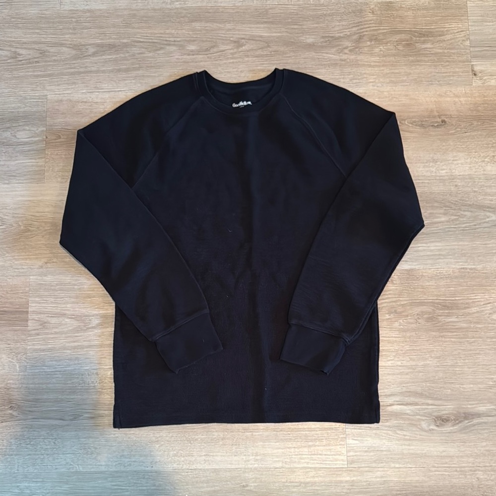 Goodfellow & Co. Black Men's Crew Neck Shirt